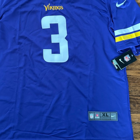 ONLY XL LEFT🏈 ADDISON🏈 MINNESOTA VIKINGS (NFL) ON FIELD NIKE JERSEY - Picture 9 of 14
